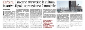 La Federico II e lo sviluppo del Polo Universitario Penitenziario Femminile - Il Mattino